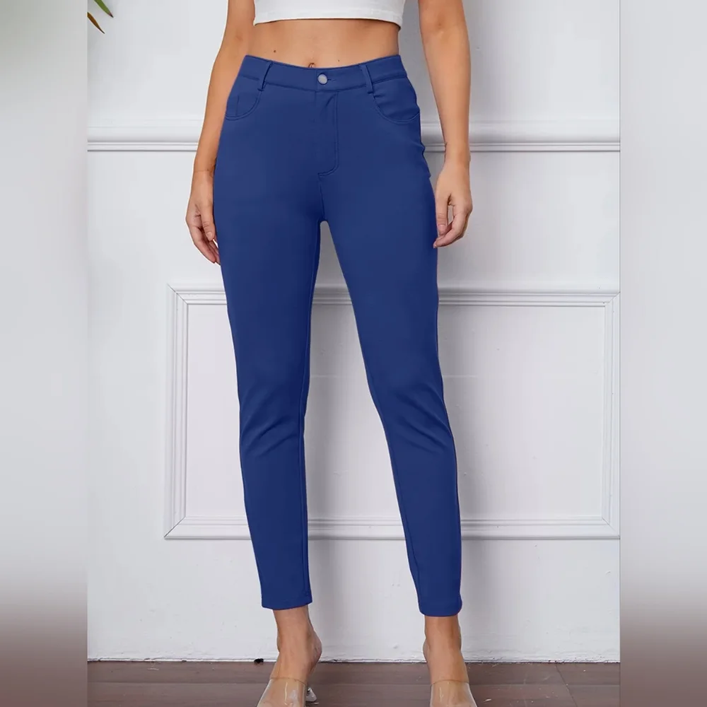 Stitch & Stretch Skinnies - Royal Blue